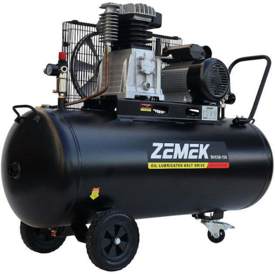 Zemek Luftkompressor mit Leistung 3.5hp und Lufttank 150Es