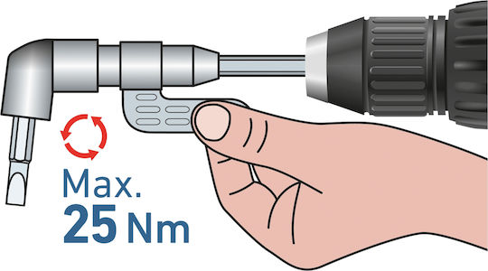 Suport Unghiular Pentru Burghiu 105° 1/4" 140 Mm Magnetic