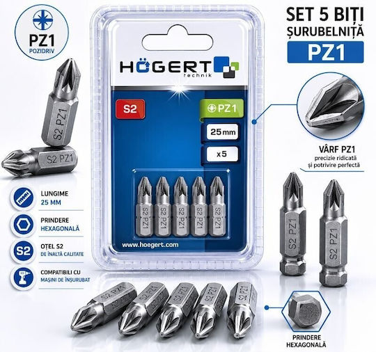 Högert Σετ 5 Κατσαβίδια