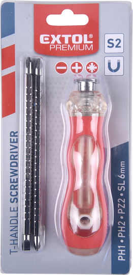 Отвертка T Extol 8819150 1/4"x150мм Ph Pz