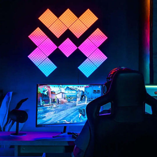 Twinkly Smart Διακοσμητικό Φωτιστικό LED RGB 3τμχ 16εκ.