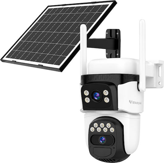 Vstarcam BG621DR IP Surveillance Camera 4G Full HD+ 3MP Waterproof Battery with Microphone and 4mm Lens