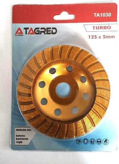 Disc Circular de Șlefuire Beton Piatră 125x22.3 mm Tagred