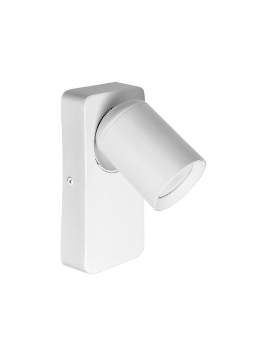 Orno Single Spot with Socket GU10 in White Color