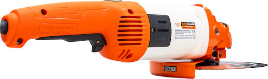Ruris Ra2400s – Angle Grinder 2400 W 230 Mm Diamond Disc Soft Start 3-position Handle