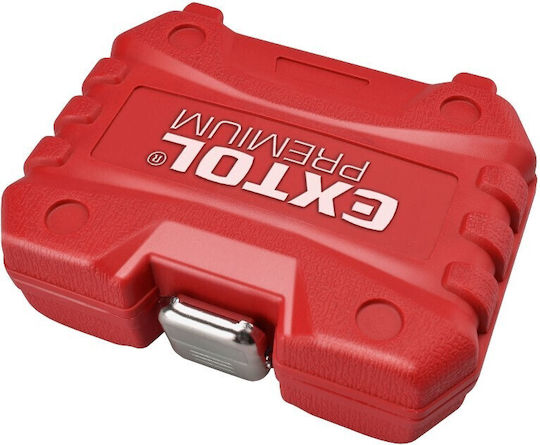 Impact Adapter Set 3/8" Extol Premium 10 19 Mm Crmo