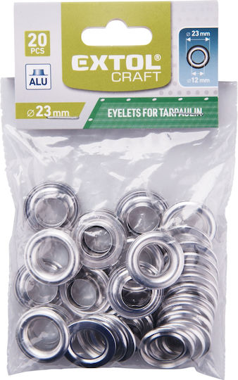 Комплект Алуминиеви Пръстени Extol Craft 970198 23/12мм 20 Бройки