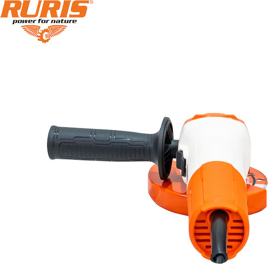 Ruris Ra1050 – Polizor Unghiular 1050 W Disc 125 Mm 11000 Rpm Oprire Alimentare Multi-material