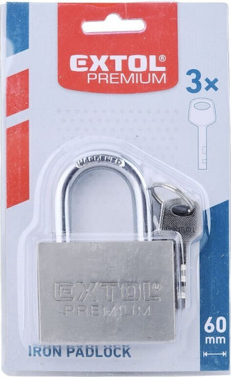 Extol Lăcăt Potcoavă cu cheie 60mm 1buc