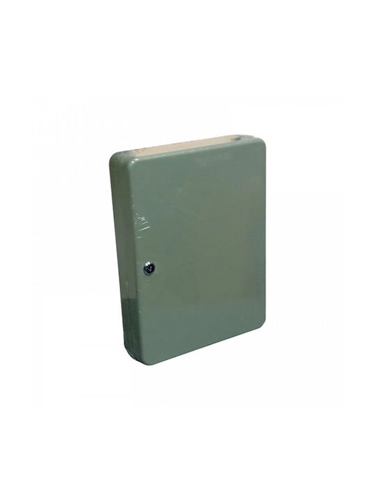 Artekko Wall Key Box Metallic 140 Hooks With Lock 37x8x28cm