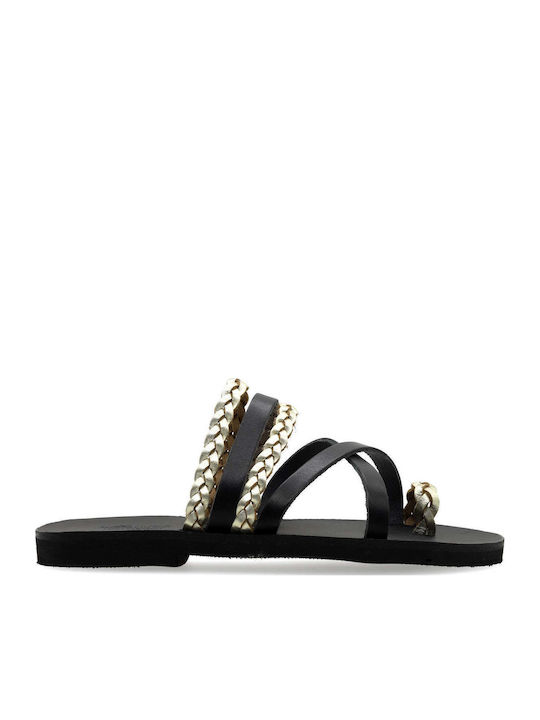 Sandals Slippers Sifnos Black Sandals Slippers Sifnos Black