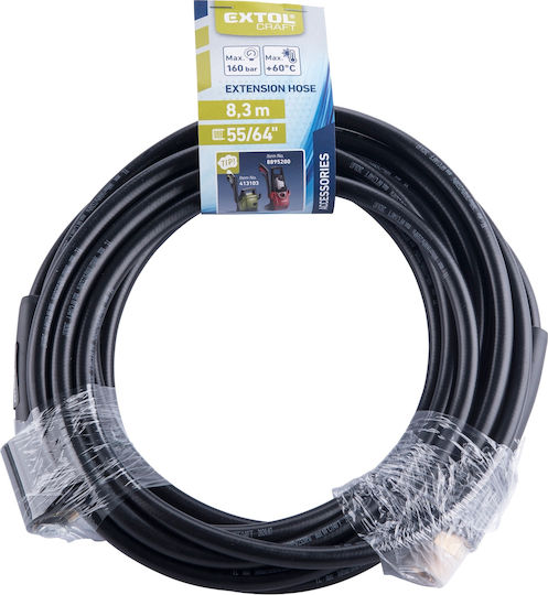 High-pressure Extension Hose Extol Craft 413221 8.3m Max 160bar