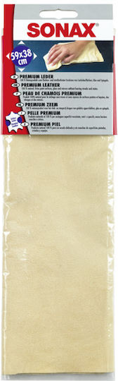 Sonax Premium Φυσικό Δέρμα Στεγνώματος 59x38cm