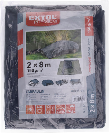 Extol Premium 14109 Laminierte Planen 2x8m 150g/m2