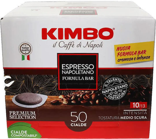 Kimbo Κάψουλες Espresso Napoletano Συμβατές με Μηχανή E.S.E. Pod 50caps