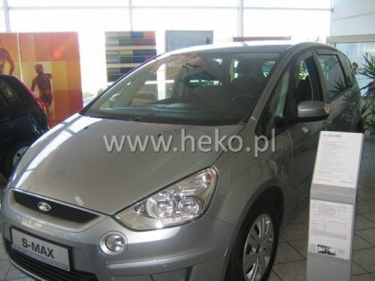 Heko Set of Windbreakers Front Car Dark Fime for Hyundai i20 2pcs
