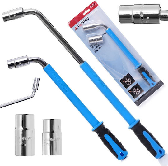 Set Complet Pentru Schimbat Roți Cric Hidraulic 2,5t 100-400 Mm Capre 3t Chei V80105+ta129+v80091+ta1073