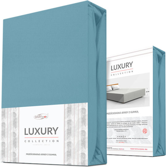 Darymex Μονό 90x200+30εκ. με Λάστιχο Blue