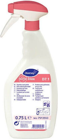 Johnson Diversey Suma D7.1 Professional Cleaning Spray for Stainless Surfaces 750ml