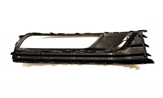 VW Passat 2010.11 Решетка на Бронята 2 Хромирани Ленти Отвори Ляво Халогени Trendline B7
