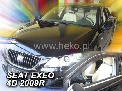 Heko Set of Windbreakers Front Car Dark Fime for Seat Arosa 2pcs