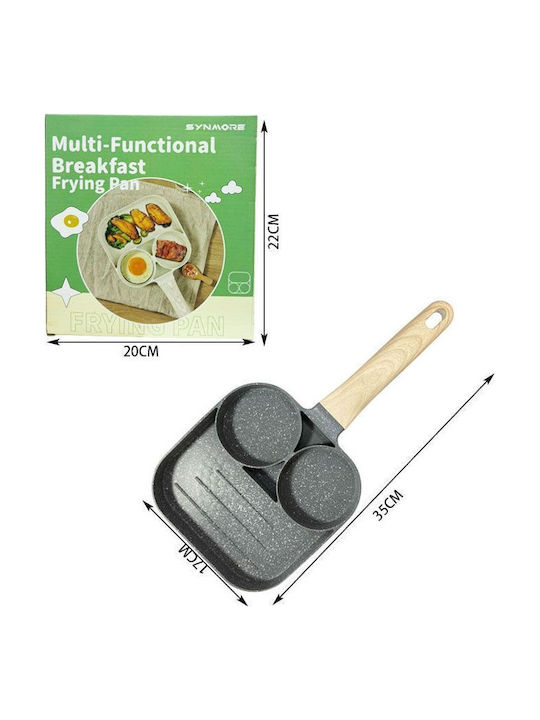 Sidirela Synamore Pan for Pancakes made of Aluminum