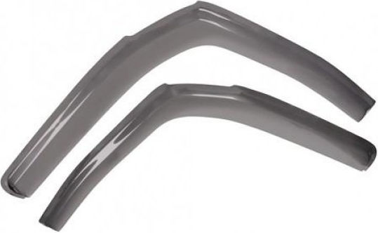 Heko Set of Windbreakers Front Trucks Dark Fime for Mercedes-Benz Atego 2pcs