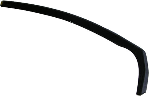 Heko Set of Windbreakers Front and Rear Car Dark Fime for Mercedes-Benz S 4pcs