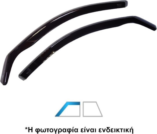 Heko Set deflectoare de vânt Dark Fime pentru Mercedes-Benz Sprinter 2buc