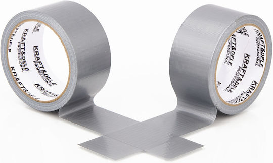 Kraft & Dele Autocolantă Banda de reparații Silver 48mmx15m 1buc