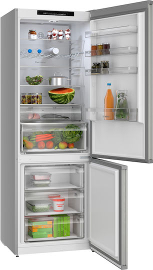 Bosch Ψυγειοκαταψύκτης 440lt Total NoFrost Υ203xΠ70xΒ66.7εκ. Inox KGN492LDF