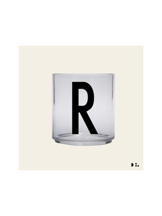 Design Letters R Ποτήρι Νερού από Πλαστικό