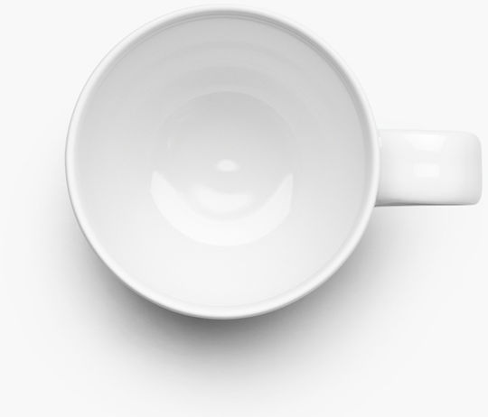 Ionia Plus Porcelain Cup White 380ml