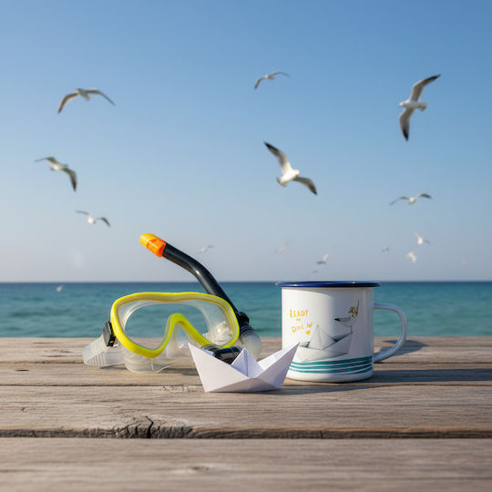 Κουπα Εμαγιε Greek Me Up 360ml Seagull Tct11305