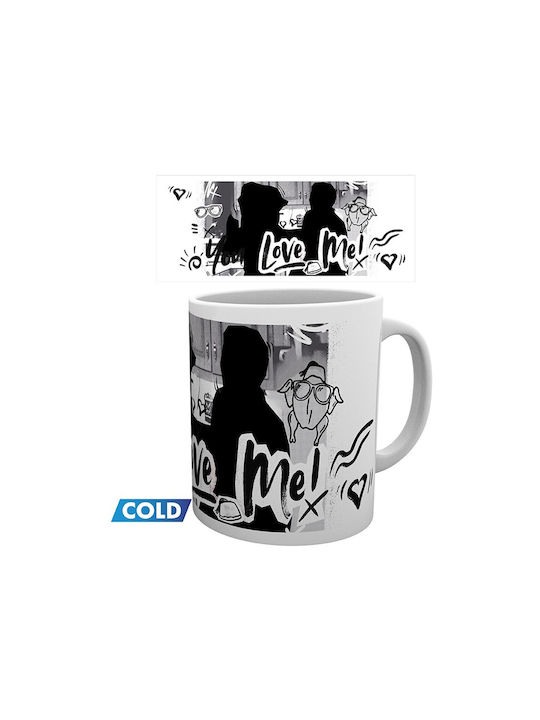 GB eye Friends - You Love Me Heat Change Ceramic Multicolour Mug 320ml