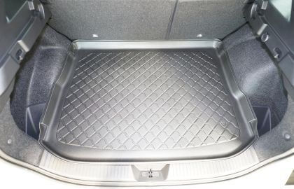 Trunk Mat Tray for Nissan Qashqai J12 Mild Hybrid N-connecta Tekna Tekna+ 2021+ E-power 2022+; Upper Boot; Adjustable Boot Floor Flexi-board In Top Position 1pc