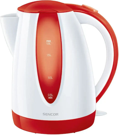 Sencor Βραστήρας 1.8lt 2000W Κόκκινος