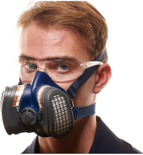 GVS Mask Half Face with Replaceable Filters ELIPSE