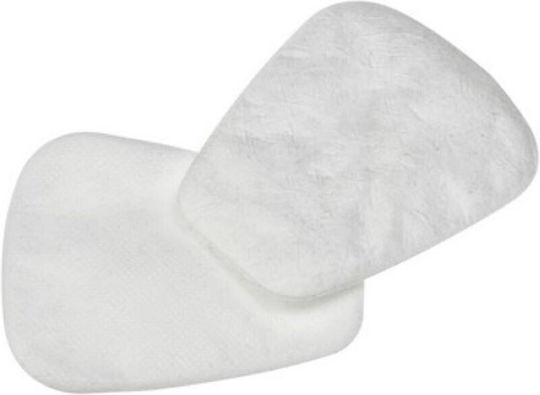 Set Mască Respiratorie de Protecție 3M-6200 2 Bucăți Filtre 3M-6057 Prefiltre 3M-5911 Capace 3M-501