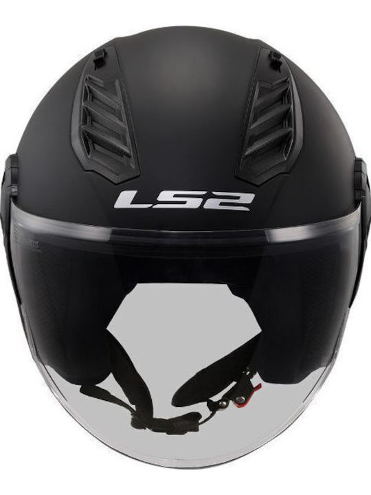 LS2 Airflow Ii Nardo Grey Motorcycle Helmet Jet ECE 22.06 1200gr