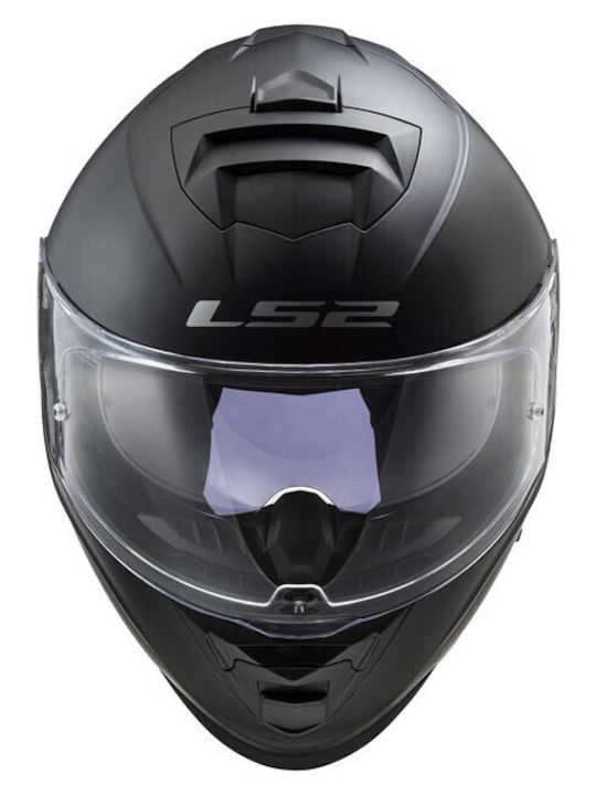 LS2 FF800 Storm II Matt Black Motorradhelm Volles Gesicht ECE 22.06 1530gr mit Pinlock und Sonnenblende