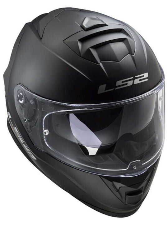 LS2 FF800 Storm II Matt Black Motorradhelm Volles Gesicht ECE 22.06 1530gr mit Pinlock und Sonnenblende