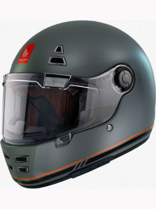 MT Jarama SV C4 Matt Motorcycle Helmet Full Face DOT / ECE 22.06 1400gr with Sunvisor