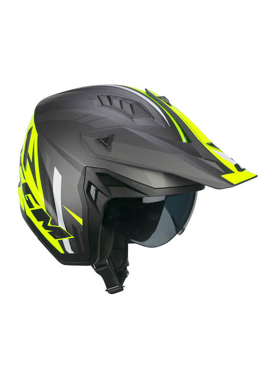CGM 155X Rush Motorcycle Helmet Jet 1150gr