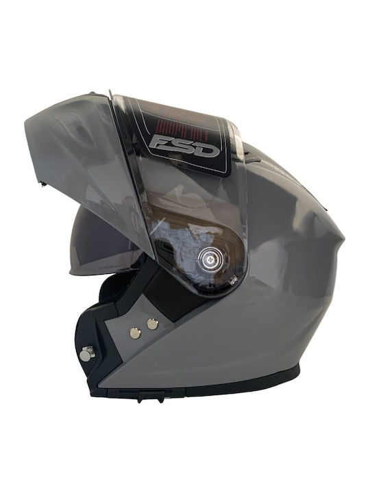Faseed 967 Κράνος Μηχανής Flip-Up ECE 22.06 με Sunvisor