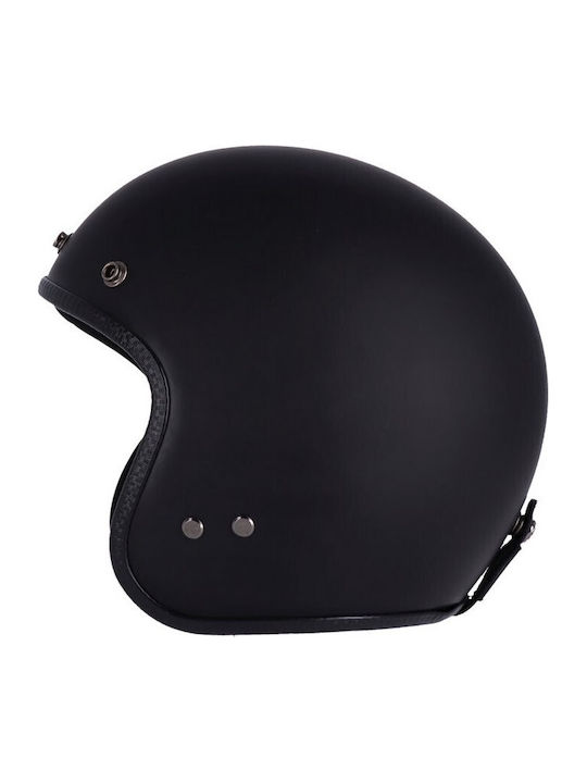 Roeg Jett Matte Black Κράνος Μηχανής Jet ECE 22.05