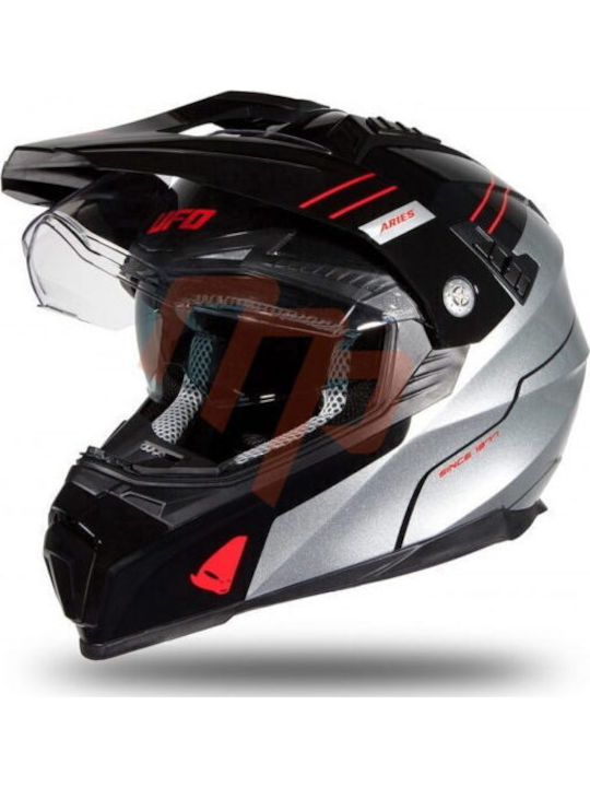 UFO Motorradhelm Ein-Aus