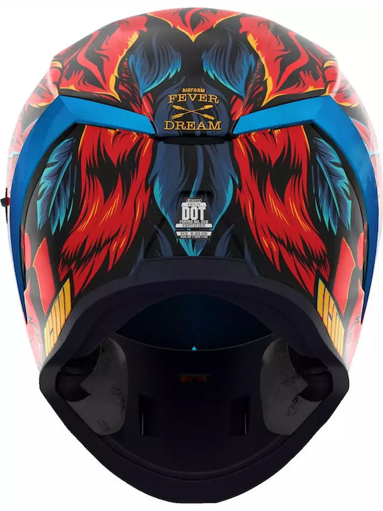 Icon Airform Fever Dream Cască Moto Față întreagă DOT