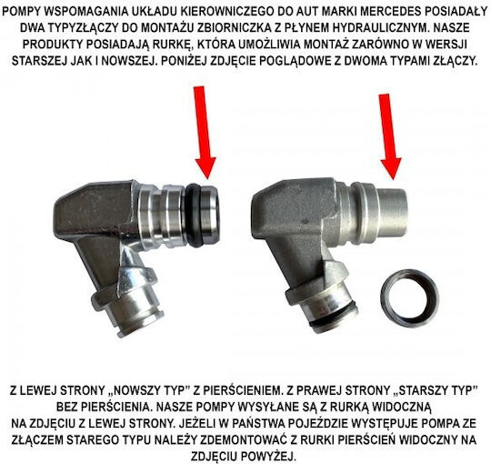 Αντλία Υδραυλικού Τιμονιού Chrysler Crossfire Mercedes Clk C-class E-class Sl A0024661201