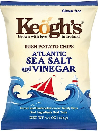 Keogh's Chips με Γεύση Αλάτι & Ξύδι 125gr